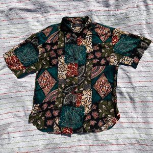 Patchwork Hawaiian shirt